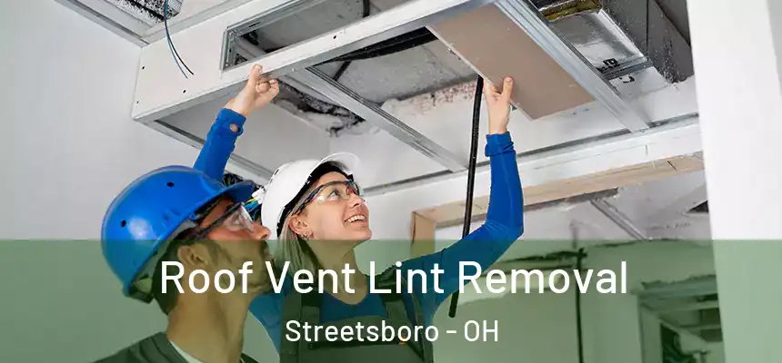 Roof Vent Lint Removal Streetsboro - OH